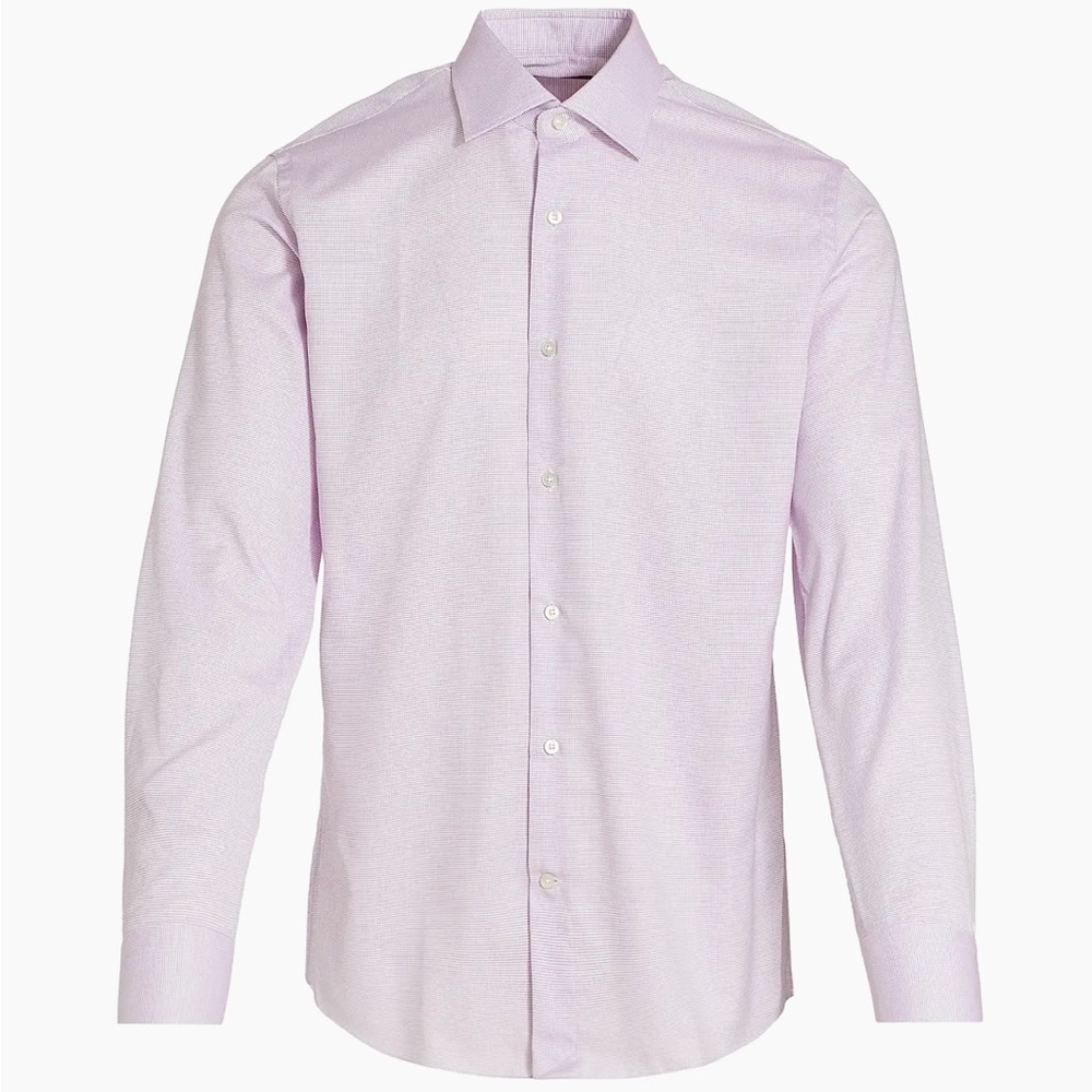 Sak’s Fifth Avenue Men's Pink Lavender Dress Shirt